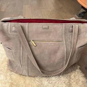 NWT HAMMITT OTIS WEEKENDER BAG- TAUPE
